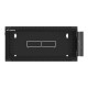 Lanberg | Rack cabinet 19" wall-mounted 4U 600 fast assembly (flat pack) | WFFA-5604-10B | Black