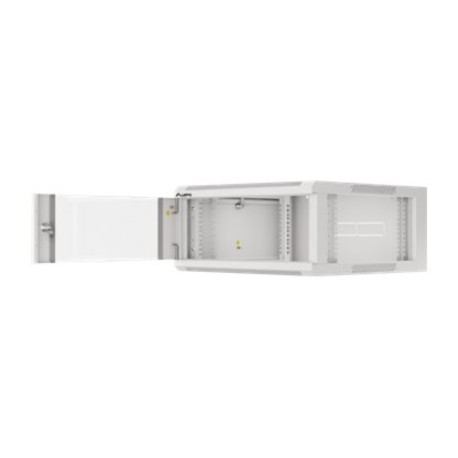 Lanberg | Rack cabinet 19" wall-mounted 4U 600 fast assembly (flat pack) | WFFA-5604-10S | Grey