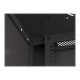 Lanberg | Rack cabinet 19" wall-mount 12U/600x450 for self-assembly with metal door (flat pack) | WF01-6412-00B | Black