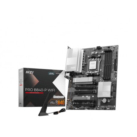Mainboard|MSI|AMD B840|SAM5|ATX|Memory DDR5|Memory slots 4|5xPCI-Express 16x|2xM.2|1xHDMI|1xAudio-In|1xAudio-Out|1xMicrophone|4x