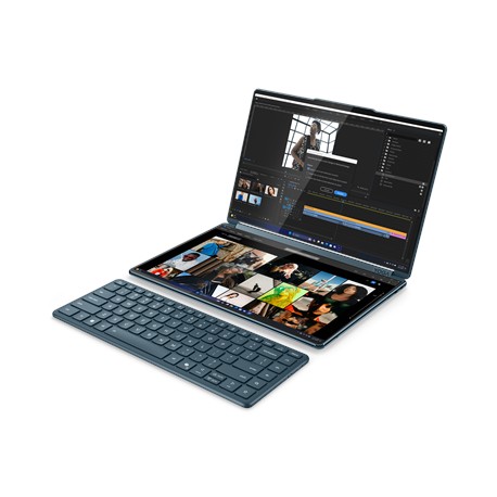 Lenovo Yoga Book 9 14IAH10 | Tidal Teal | 2x14 " | OLED | Touchscreen | 2.8K WQXGA+ | 2880 x 1800 pixels | Glossy | Intel Core U