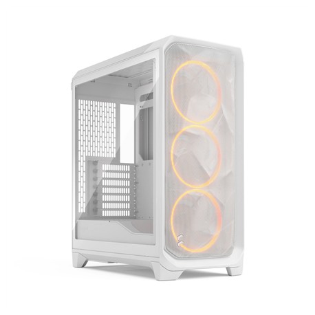 Fractal Design Meshify 3 | White RGB TG Clear Tint | Mid-Tower | Power supply included No | ATX