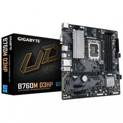 Gigabyte B760M D3HP | Processor family Intel | Processor socket LGA1700 | DDR5 | Supported hard disk drive interfaces M.2, SATA 
