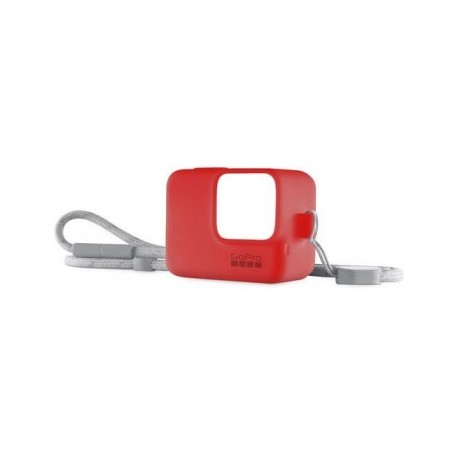 GOPRO SLEEVE + LANYARD (FIRECRACKER RED)
