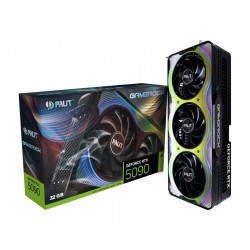 Graphics Card|PALIT|NVIDIA GeForce RTX 5090|32 GB|GDDR7|512 bit|PCIE 5.0 16x|Triple slot Fansink|1xHDMI|3xDisplayPort|NE75090019