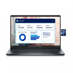 Dell Pro 14 Premium | 14 " | FHD+ | Anti-glare | Intel Core Ultra 7 | 268V | 32 GB | LPDDR5x | Solid-state drive capacity 1000 G