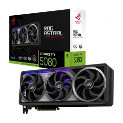 Graphics Card|ASUS|NVIDIA GeForce RTX 5080|16 GB|GDDR7|256 bit|PCIE 5.0 16x|Triple slot Fansink|2xHDMI|3xDisplayPort|ASTRAL-RTX5