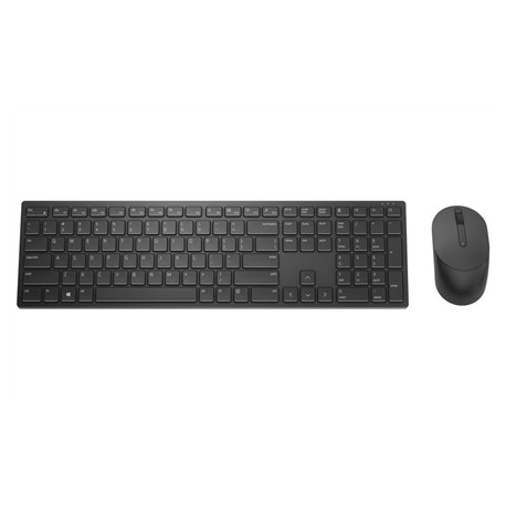 Dell | Pro Keyboard and Mouse (RTL BOX) | KM5221W | Keyboard and Mouse Set | Wireless | Batteries included | EN/LT | Black | Wir