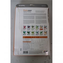 SALE OUT. ColorWay High Glossy Photo Paper, A4, 200g/m, 100 sheets | ColorWay 200 g/m² | A4 | High Glossy Photo Paper | DAMAGED 