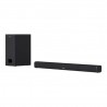 Sharp | HT-SBW110 2.1 Slim Soundbar | Black | No | AUX in | Bluetooth | Wireless connection