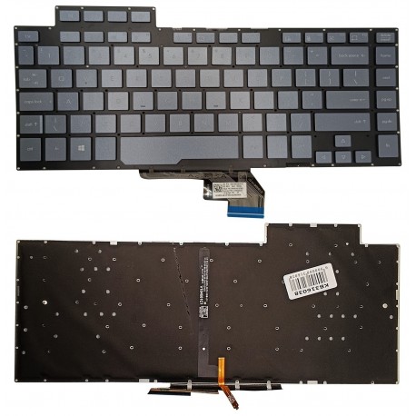Klaviatūra ASUS Studio Book H500GV, US, su pašvietimu