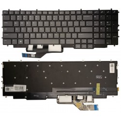 Klaviatūra DELL G7 17 7700, su spalvotu pašvietimu, US