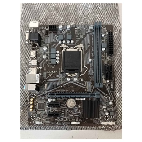 SALE OUT. GIGABYTE H410M H V2 1.0 M/B | Gigabyte | H410M H V2 1.0 M/B | Processor family Intel | Processor socket LGA1200 | DDR4