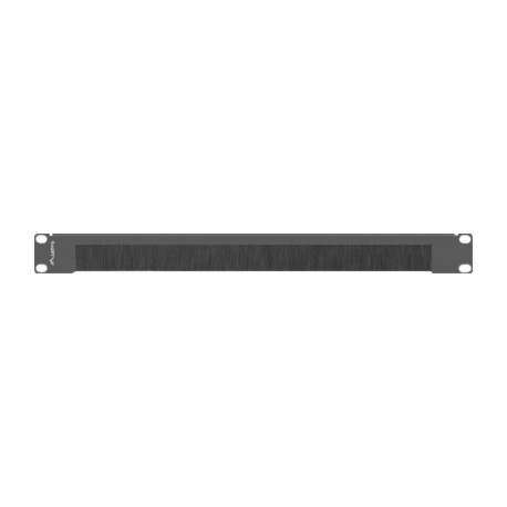 Lanberg 19" Brush Panel 1U | AK-1103-B | Black