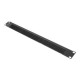 Lanberg 19" Brush Panel 1U | AK-1103-B | Black