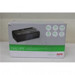 SALE OUT. APC Easy UPS, 500VA, floor/wall mount, 230V, 4x CEE 7/3 Schuko sockets, AVR, Black | Schneider Electric APC Easy UPS |