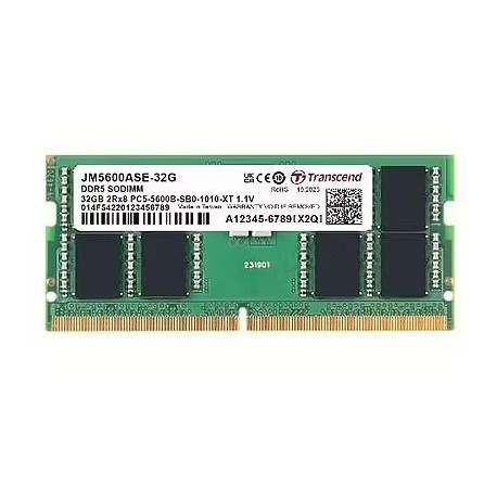 NB MEMORY 32GB DDR5-5600 SO/JM5600ASE-32G TRANSCEND