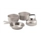 Easy Camp Adventure Cook Set M Silver Aluminium