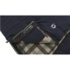 Outwell Camper Lux "L" Sleeping Bag 235 x 90 cm 2 way open - auto lock, L-shape Deep Blue