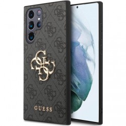 GUESS | GUHCS24L4GMGGR | Back Cover | Samsung | Galaxy S24 Ultra | TPU/PC | Black