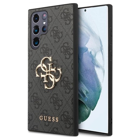 GUESS | GUHCS24L4GMGGR | Back Cover | Samsung | Galaxy S24 Ultra | TPU/PC | Black
