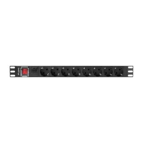 Lanberg Power Distribution unit 19", 8 outlets, black | Lanberg