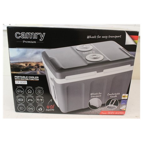 SALE OUT. Camry CR 8061 Portable Cooler, 45L, A++, 35dB, 75kWh/annum, COOL-WARM switch, Power supply AC 230V, Power supply DC 12