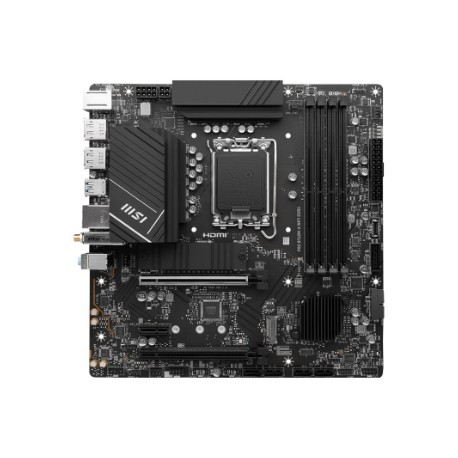 MSI | PRO B760M-A WIFI DDR4 | Processor family Intel | Processor socket LGA1700 | DDR4 | Supported hard disk drive interfaces SA
