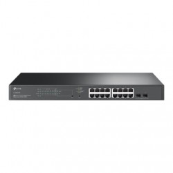 TP-LINK SG2218P JetStream 18-Port Gigabit Smart Switch with 16-Port PoE+ | TP-LINK