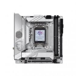 MSI MPG Z890I EDGE TI WIFI | Processor family Intel | Processor socket LGA1851 | Supported hard disk drive interfaces SATA, M.2 