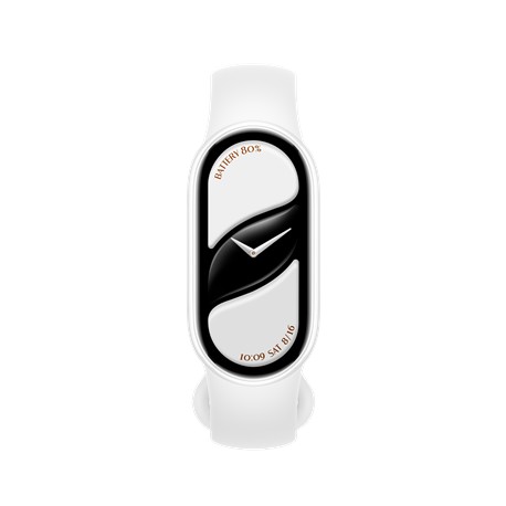 Xiaomi Smart Band 10 Ceramic Edition | AMOLED | Waterproof | Bluetooth | Pearl White