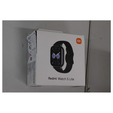 Redmi Watch 5 Lite | GPS (satellite) | AMOLED | 1.96” | DEMO , MISSING USB CABLE | Black