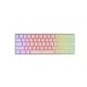 Genesis THOR 660 G2 | Gaming keyboard | Wireless/Wired | US | White | 2.4 GHz, Bluetooth, USB | Linear