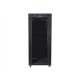 Lanberg | Rack cabinet 19" free-standing 27U/600x600 (flat pack) with glass door lCD V2 | FF01-6627-12BL | Black