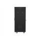 Lanberg | Rack cabinet 19" free-standing 27U/600x600 (flat pack) with glass door lCD V2 | FF01-6627-12BL | Black