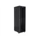 Lanberg | Rack cabinet 19" free-standing 42U/600x1000 (flat pack) with glass door lCD V2 | FF01-6042-12BL | Black