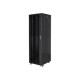 Lanberg | Rack cabinet 19" free-standing 42U/600x1000 (flat pack) with mesh door lCD V2 | FF01-6042-23BL | Black