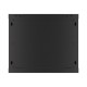 Lanberg | Rack cabinet 19" wall-mount 9U/600x600 (flat pack) V2 | WF01-6609-10B | Black