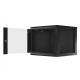 Lanberg | Rack cabinet 19" wall-mount 9U/600x600 (flat pack) V2 | WF01-6609-10B | Black