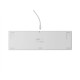 Genesis Thor 404 | Mechanical Gaming Keyboard | Wired | US | White | USB | Gateron Yellow Pro