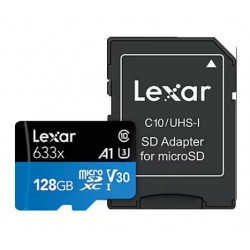MEMORY MICRO SDXC 128GB UHS-I/W/A LMSBLPL128G-BNANG LEXAR