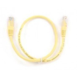 PATCH CABLE CAT5E UTP 0.5M/PP12-0.5M/Y GEMBIRD