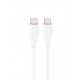 CABLE USB-C 1.5M PREMIUM WHITE/CC-USB2S-CMCM-1.5M-W GEMBIRD
