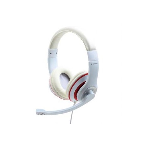 HEADSET STEREO WHITE/MHS-03-WTRD GEMBIRD