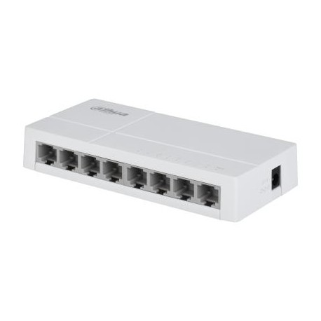 Switch|DAHUA|SF1008L|Desktop/pedestal|8x10Base-T / 100Base-TX|SF1008L