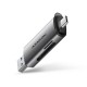 CARD READER USB-C+USB3.2 2SLOT/SD/MICROSD CRE-SAC AXAGON