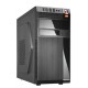 Case|GOLDEN TIGER|Baltimore 530|MiniTower|Not included|MicroATX|Colour Black|BALTIMORE5302USB2+2USB3