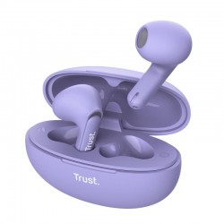HEADSET EARPHONES YAVI BT ENC/PURPLE 25299 TRUST