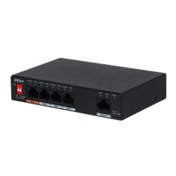 Switch|DAHUA|PFS3005-4ET-60-V2|Desktop/pedestal|PoE ports 4|60 Watts|DH-PFS3005-4ET-60-V2