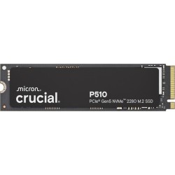 SSD|CRUCIAL|P510|1TB|M.2|PCIe Gen5|NVMe|TLC|Write speed 9500 MBytes/sec|Read speed 11000 MBytes/sec|TBW 600 TB|CT1000P510SSD8